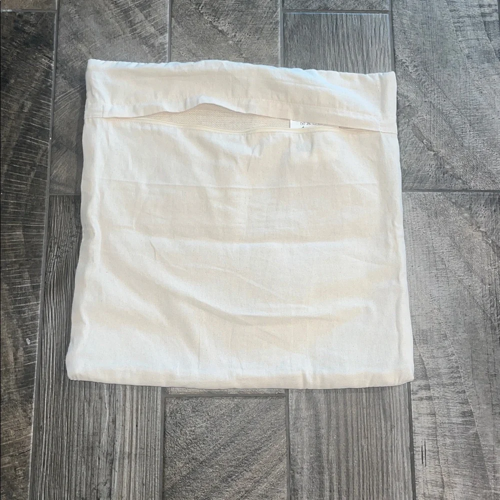 IKEA Brunstarr Geometric Patterned Textile Decor cushion cover.